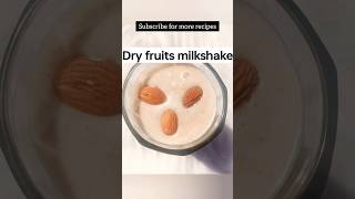 How to make dry fruits milkshake at home/dry fruits smoothie recipe #youtubeshorts #shorts #smoothie