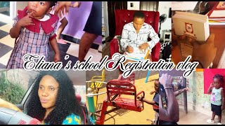 BABY CHIDIOGO’S SCHOOL ENROLLMENT PROCESS || ARRANGING THERE TEXT BOOKS ||UNBOXING MY SKIN CARE .