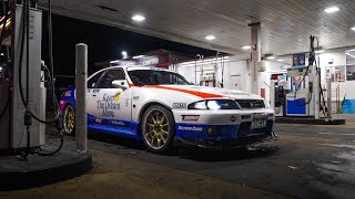 SYDNEYS INFAMOUS WANGAN R33 GTR