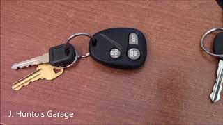 How to program a new Key FOB