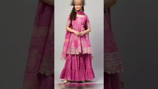 trendy cotton sharara design for girls#viral🔥#shorts#noorcreation