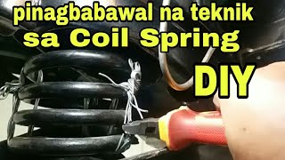 Coil spring DIY #alambre #talitali #flatbelt