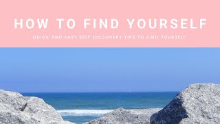 ➰ How To Find Yourself, The Path To Self Discovery And Freedom