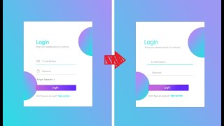 User Login Page UI UX Design Photoshop   Tutorial IV