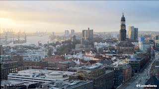 Exploring Hamburg, Germany! Boat Rides, City View & Backpacking Experience