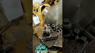 Struggle of Lathe Machine , Machining of Cast Iron | Cast iron machining at high RPM #lathework