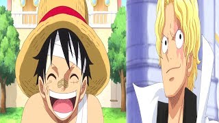 How Luffy feels that Sabo is with Dragon!?