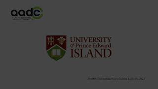 AADC 2022 -  UPEI