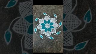 Magha masam muggulu😍💮|DAY-24|Rangoli designs| #muggulu #shorts #maghamasam #youtubeshorts