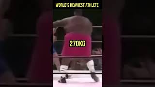 Heaviest UFC Fighter Ever|Guinness World Record Of Heaviest Athlete#shorts #ufc