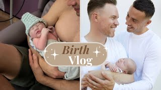 Emotional Birth Vlog - Gay Couple Welcomes Baby Girl In To The World via Surrogate