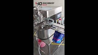 spout pouch packaging machine for Liquid detergent|YQ standup bag filler #machine