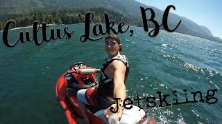 Jetskiing Cultus Lake