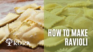 DIY with Kora -  How to make ravioli