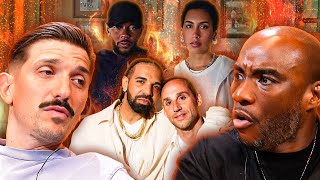 "Not Like Us" REACTION & Drake SAD At White Party w/ Charlamagne & Andrew Schulz