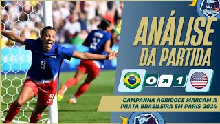 BRASIL DESPERDIÇAS CHANCES E FICA COM A PRATA EM PARIS. EUA CHEGA AO 5º TÍTULO