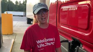 Fueling The Tractor And Trailer | Trucking Part 5 (Female Truck Driver)