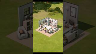 Sims 4 bedroom for a student #sims4 #sims #thesims4