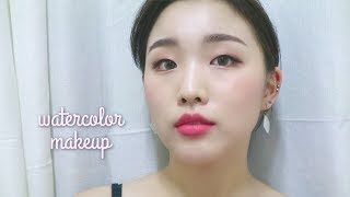 ::수채화 메이크업/Water color makeup::