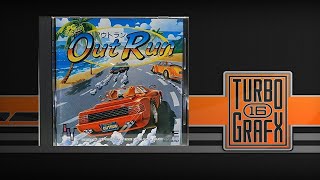 My First Time Playing OutRun on the PC Engine / Turbografx - No Commentary (Rookie Gameplay)