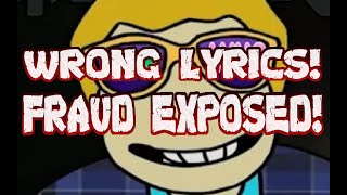 Y0r0m0r0 wrote the wrong Lyrics for IRON LUNG!