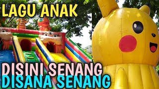 Istana Balon Pokemon Terbesar !! Kak Biyan Gak Mau Pulang