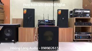 Bộ dàn karaoke gia đình 13.8 triệu, phù hợp phòng 20-30m vuông. Lh 0989026151