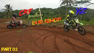 duel sengit RIDER HONDA DAN YAMAHA...