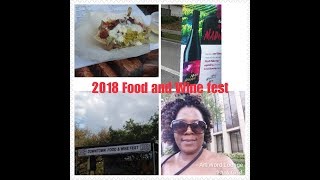 2018 Downtown Food and Wine Festival with Plain White T's