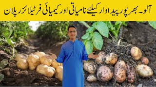 "Balanced Organic and Chemical Nutrition Plan for Potatoes @CyberAgriExtension