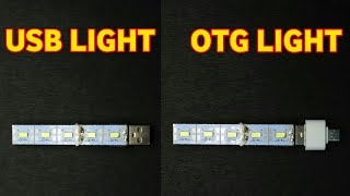 how to make a usb led light \\  two in one how to make a otg led light