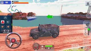 Offroad Truck Driving Simulator - US Army Transport Truck Drive 3D - Android Gameplay