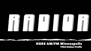 KQRS Minneapolis Audio Overview 1986