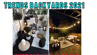 100+backyard trends 2021 you'll love-amazing home outdoor decorations