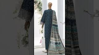 Bin Saeed Exclusive RTW Chikankari Embroidered Khaddar