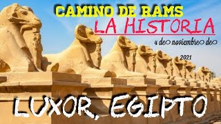 la historia completa| El camino de los carneros| Egipto-Luxor