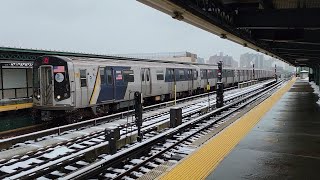 MTA Subways - Alstom R160A-2 #9692 on the (F) at Avenue X