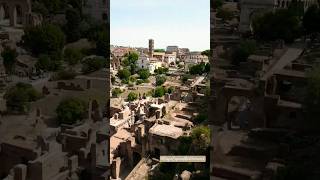 Increíble ciudad detrásDel coliseo romano #coliseo #coliseoromano #romano #roma #italia #italy #city