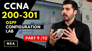 Cisco CCNA 200-301 LAB OSPF Routing LAB Configuration PART 9 /12