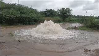 pumping water from river to Lake in Dawanagere #lake #river #water #life #viral #reels #shorts