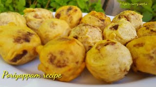 Poriyappam recipe |evening tea snacks recipe |Eid special |sweet