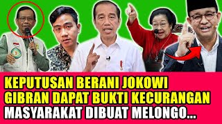 BERITA TERBARU ! Jokowi beri keputusan cerdas ~ Gibran kantongi bukti kecurangan pemilu