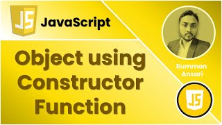 Creating an object using a constructor function in JavaScript