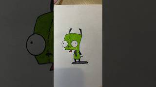 Малюємо Гіра «Завойовник Зім» #shortvideo #shortsvideo #drawing #shorts