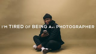 I'm tired of Photography !! + Allow me create!