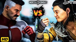 Mortal Kombat 1 - Omni-Man Vs. Shang Tsung VERY HARD Gameplay