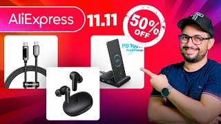 11.11 do AliExpress  começou AGORA! Minhas RECOMENDAÇÕES com Até 50% Off #1111 #aliexpress