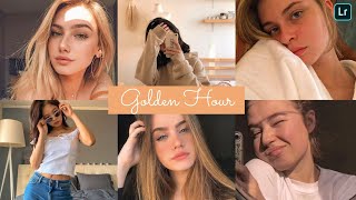 Golden hour Preset - Free DNG | Lightroom Mobile Tutorial