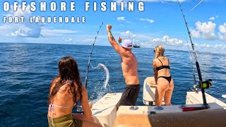 OFFSHORE FISHING FORT LAUDERDALE || LADY ANGLERS