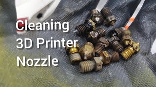 How to clean clogged nozzles for 3D printer